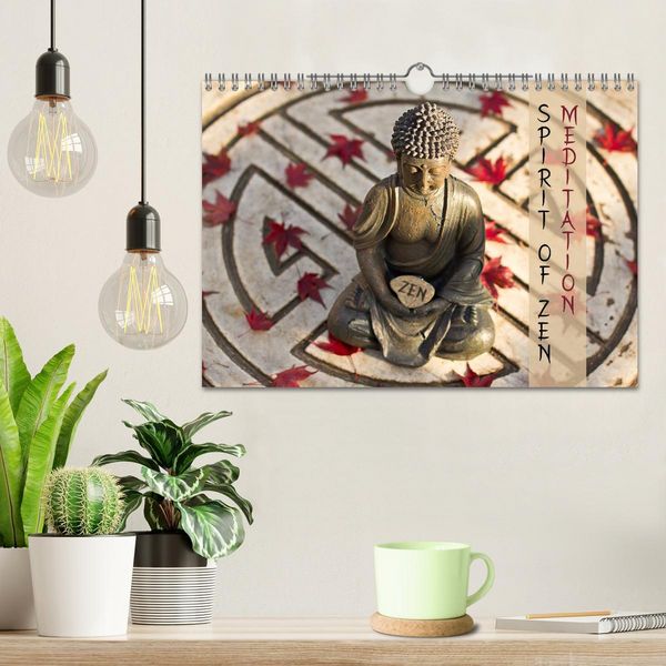 Produktbild: SPIRIT OF ZEN Meditation (Wandkalender 2026 DIN A4 quer), CALVENDO Monatskalender