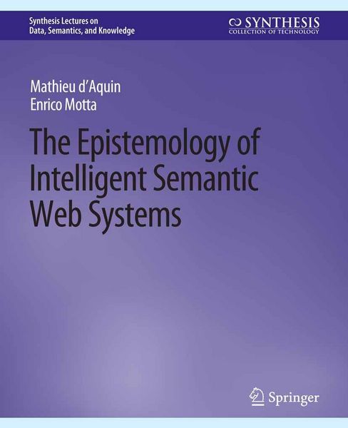 Produktbild: The Epistemology of Intelligent Semantic Web Systems