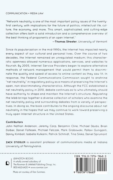 Produktbild: Regulating the Web