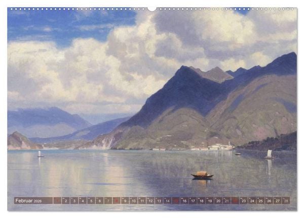 Produktbild: Gemalte Landschaften (Wandkalender 2026 DIN A2 quer), CALVENDO Monatskalender