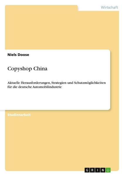 Produktbild: Copyshop China