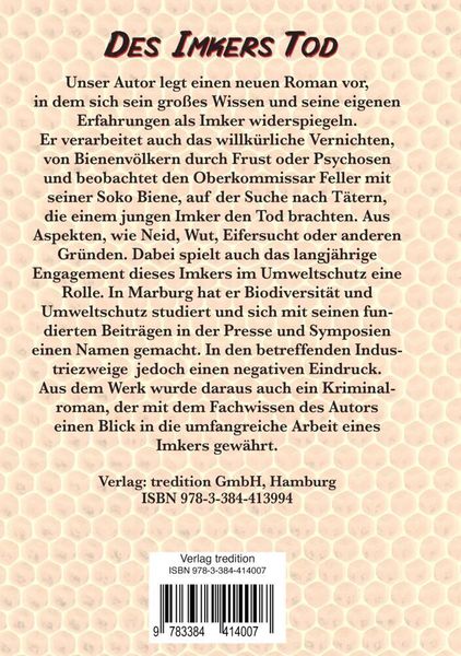 Produktbild: Des Imkers Tod
