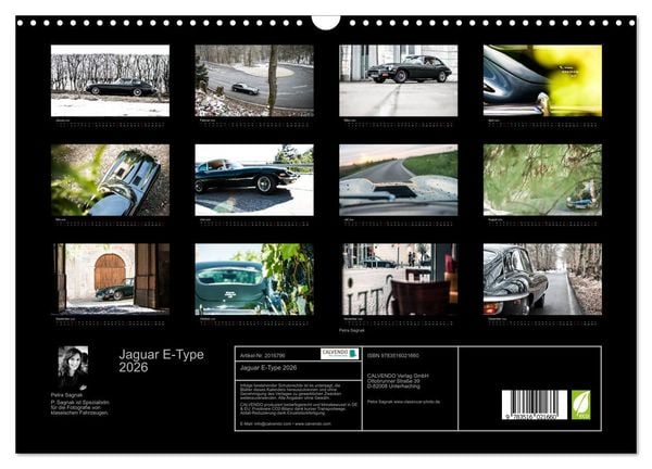 Produktbild: Jaguar E-Type 2026 (Wandkalender 2026 DIN A3 quer), CALVENDO Monatskalender