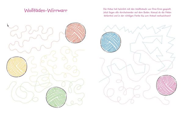 Mein kunterbuntes Buch der Schwungübungen. Spielerische Schreibvorbereitung für Kindergarten, Vorschule und Grundschule. Ab 4 Jahre