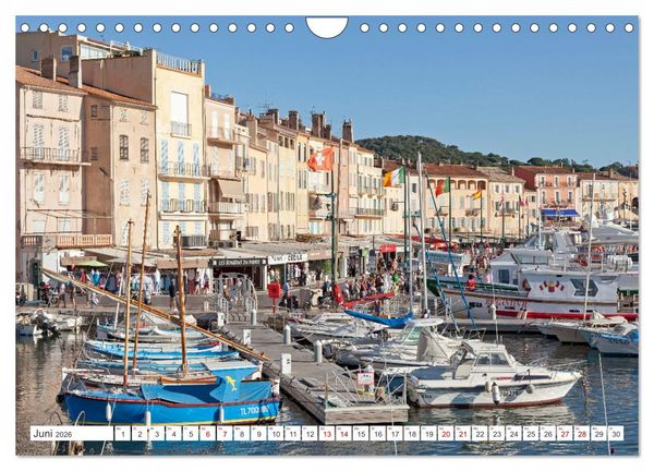 Produktbild: C&ocirc;te d&rsquo;Azur - Sehnsuchtsort am Mittelmeer (Wandkalender 2026 DIN A4 quer), CALVENDO Monatskalender
