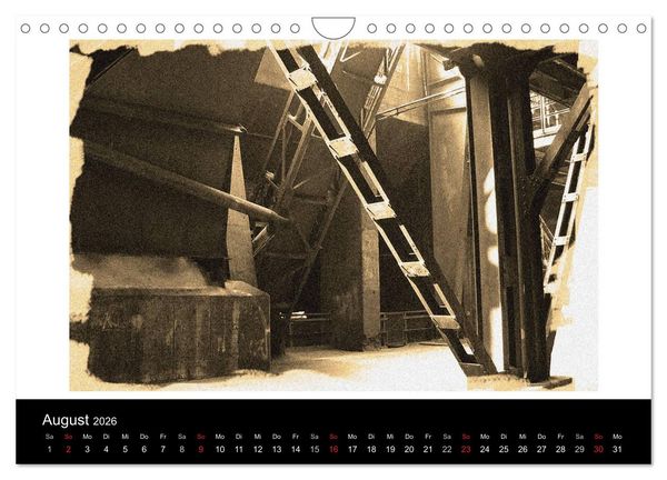 Produktbild: Landschaftspark Duisburg-Nord (Wandkalender 2026 DIN A4 quer), CALVENDO Monatskalender