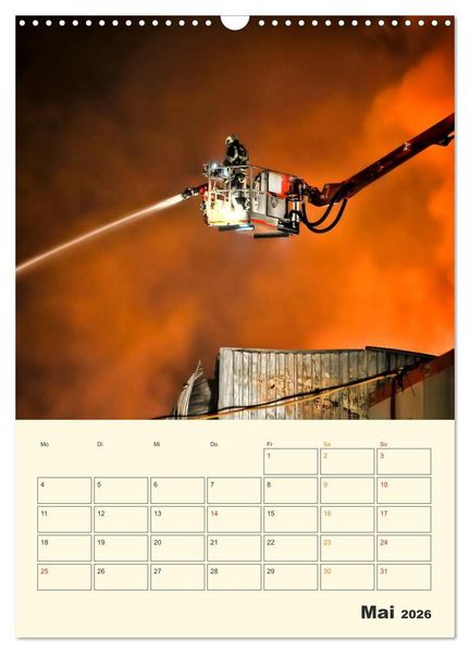 Produktbild: Feuerwehr - selbstloser Dienst weltweit (Wandkalender 2026 DIN A3 hoch), CALVENDO Monatskalender
