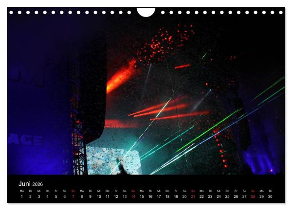Produktbild: Veranstaltungsmomente (Wandkalender 2026 DIN A4 quer), CALVENDO Monatskalender