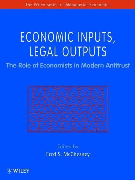Produktbild: Economic Inputs, Legal Outputs
