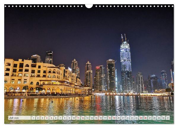 Produktbild: Orient - Manama, Abu Dhabi, Dubai, Maskat (Wandkalender 2026 DIN A3 quer), CALVENDO Monatskalender