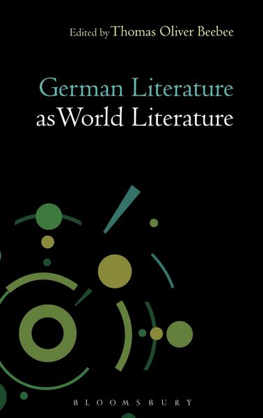 Produktbild: German Literature as World Literature