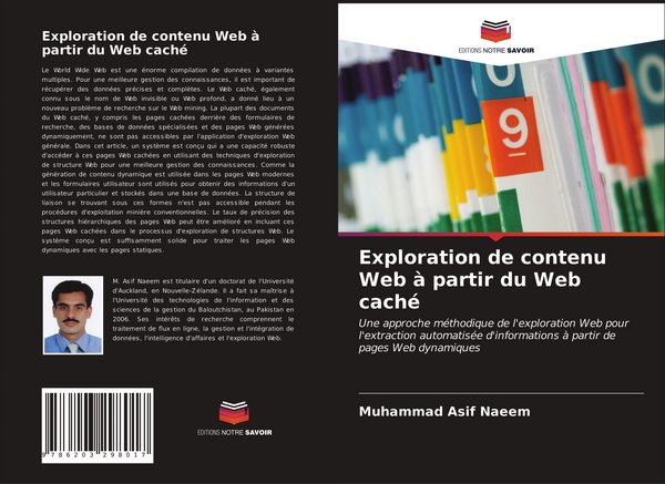 Produktbild: Exploration de contenu Web &agrave; partir du Web cach&eacute;