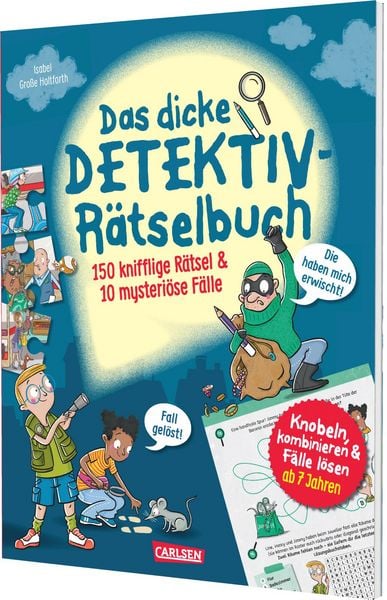 Produktbild: Das dicke Detektiv-R&auml;tselbuch