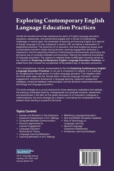 Produktbild: Exploring Contemporary English Language Education Practices