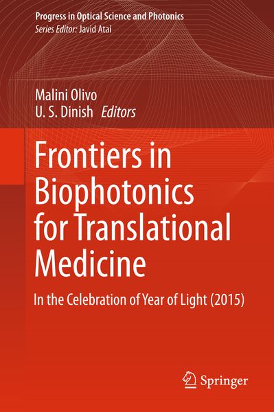 Produktbild: Frontiers in Biophotonics for Translational Medicine