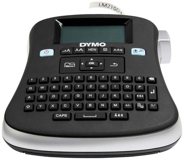 Produktbild: DYMO&reg; LabelManager 210D+, Eingabetastatur QWERTZ mit Aufbewahrungskoffer und Netzadapter
