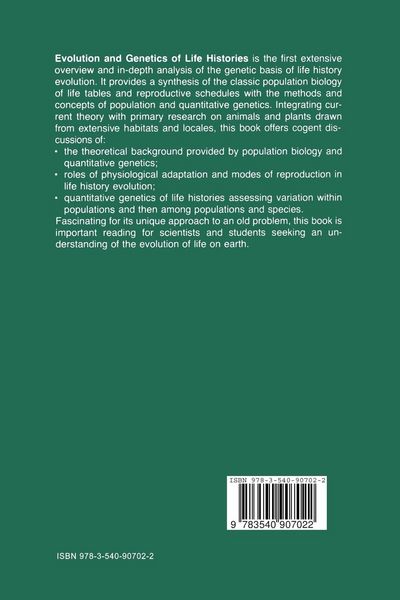 Produktbild: Evolution and Genetics of Life Histories