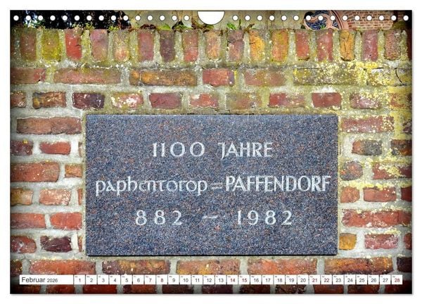 Produktbild: PAFFENDORF - Malerisches Rheinland (Wandkalender 2026 DIN A4 quer), CALVENDO Monatskalender