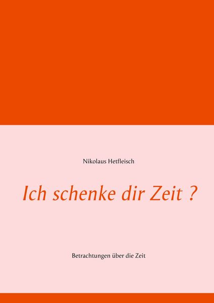 Produktbild: Ich schenke dir Zeit ?
