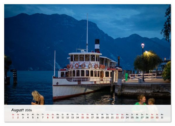 Produktbild: Riva del Garda - Am Gardasee ganz im Norden (Tischkalender 2026 DIN A5 quer), CALVENDO Monatskalender
