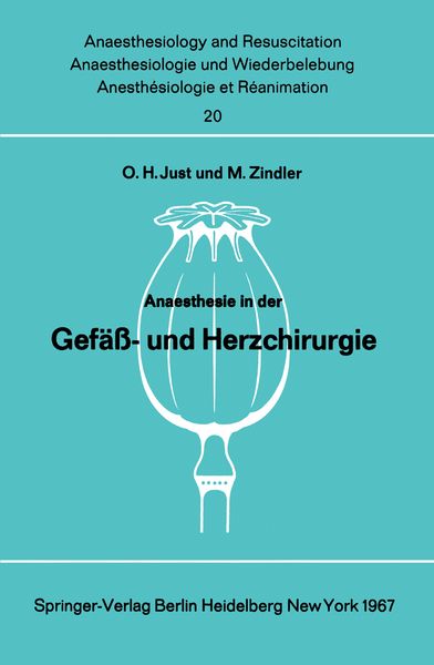 Produktbild: Anaesthesie in der Gef&auml;&szlig;- und Herzchirurgie