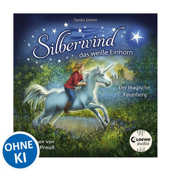 Silberwind, das weiße Einhorn (Band 2) - Der magische Feuerberg - Sandra Grimm, Audio, 9783949473302