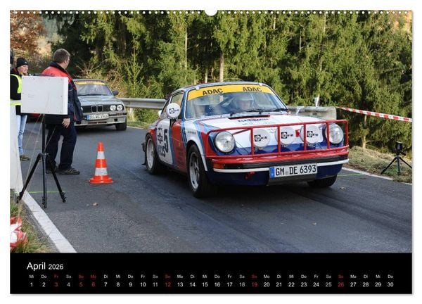 Produktbild: Bergrennen und Rallye im Porsche (hochwertiger Premium Wandkalender 2026 DIN A2 quer), Kunstdruck in Hochglanz