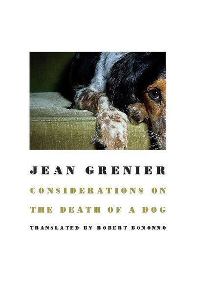Produktbild: Considerations on the Death of a Dog