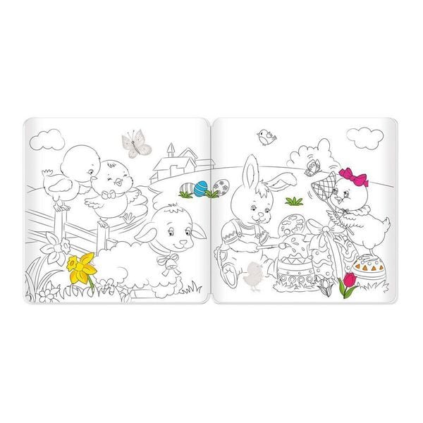 Produktbild: TR&Ouml;TSCH - Stickermalbuch Ostern