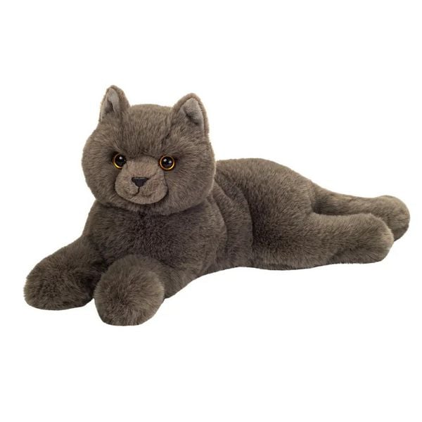Produktbild: Teddy Hermann 918196 - Kart&auml;userkatze liegend, 36 cm