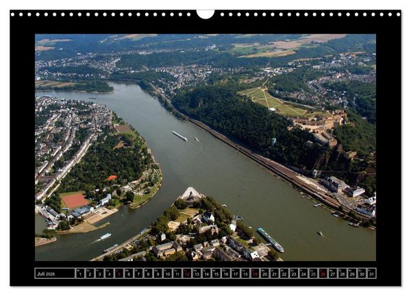 Produktbild: Deutschland aus der Vogelperspektive (Wandkalender 2026 DIN A3 quer), CALVENDO Monatskalender