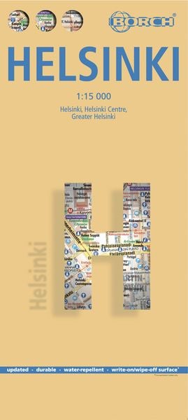 Produktbild: Helsinki, Borch Map