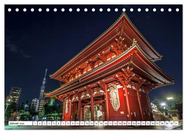 Produktbild: Japan. Im Land des L&auml;chelns (Tischkalender 2026 DIN A5 quer), CALVENDO Monatskalender