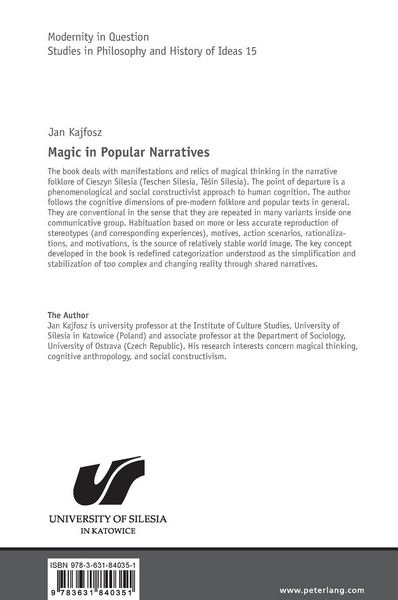 Produktbild: Magic in Popular Narratives