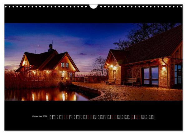 Produktbild: Kreis Ostholstein - Land und Wasser zwischen Sonnenauf- und Sonnenuntergang (Wandkalender 2026 DIN A3 quer), CALVENDO Monatskalender