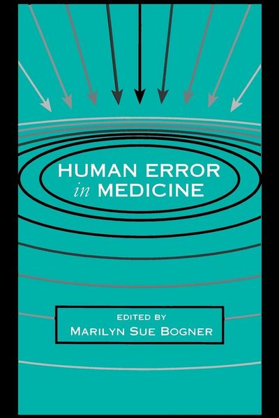 Produktbild: Human Error in Medicine