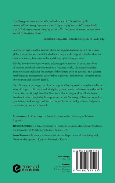 Produktbild: Tourism Through Troubled Times