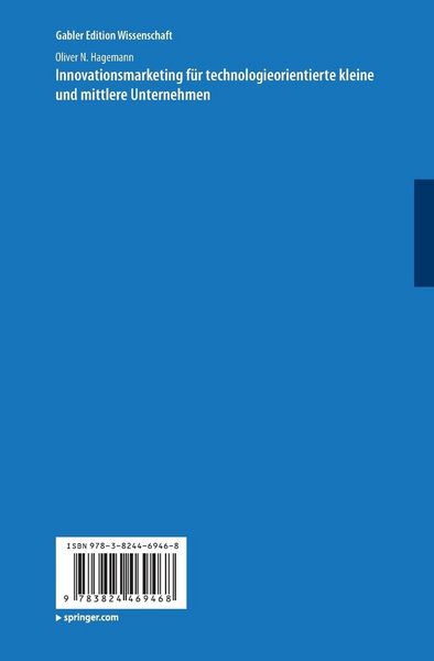 Produktbild: Innovationsmarketing f&uuml;r technologieorientierte kleine und mittlere Unternehmen