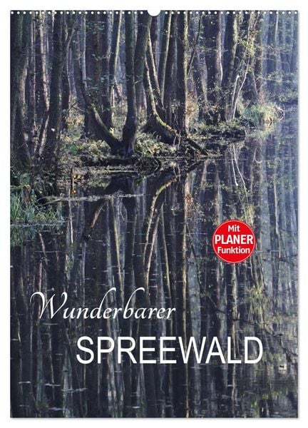 Wunderbarer Spreewald (Wandkalender 2026 DIN A2 hoch), CALVENDO Monatskalender