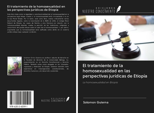 Produktbild: El tratamiento de la homosexualidad en las perspectivas jur&iacute;dicas de Etiop&iacute;a