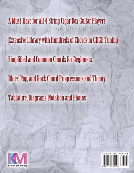 Produktbild: The Complete 4-String Cigar Box Guitar Chord Book