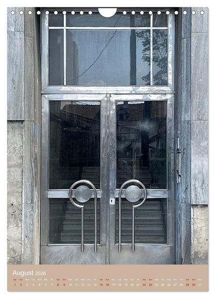 Produktbild: Doors of Belgrade (Wall Calendar 2026 DIN A4 portrait), CALVENDO 12 Month Wall Calendar
