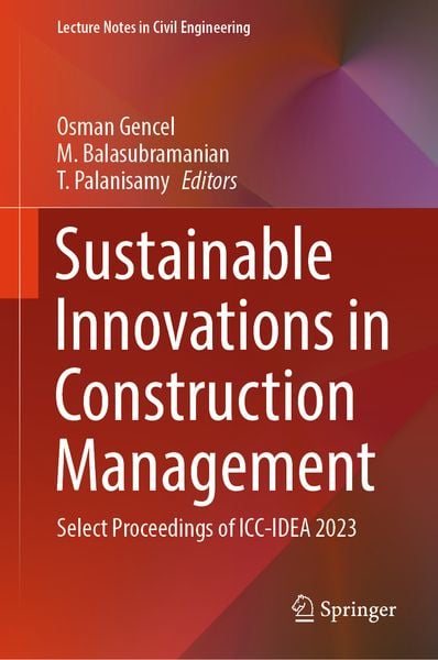Produktbild: Sustainable Innovations in Construction Management