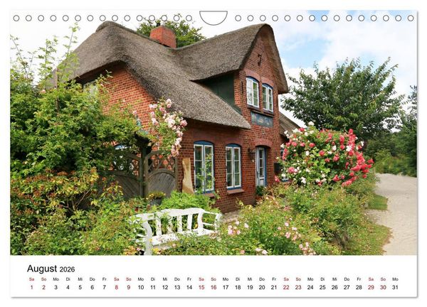 Produktbild: Insel Amrum - Ein Juwel unterm norddeutschen Himmel (Wandkalender 2026 DIN A4 quer), CALVENDO Monatskalender