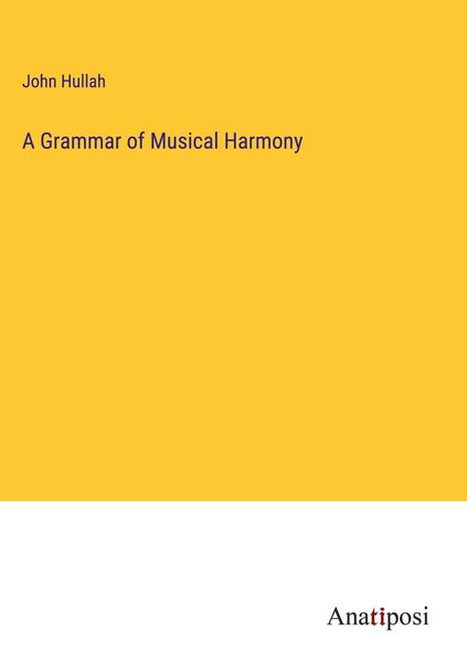 Produktbild: A Grammar of Musical Harmony