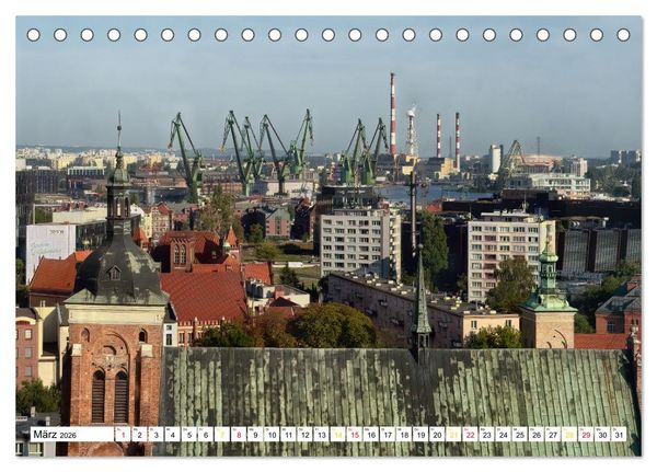 Produktbild: Besucht mal wieder Danzig (Tischkalender 2026 DIN A5 quer), CALVENDO Monatskalender