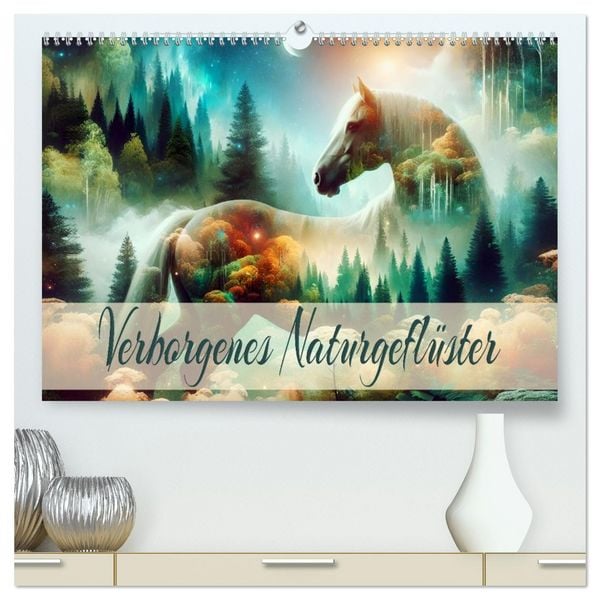 Verborgenes Naturgeflüster (hochwertiger Premium Wandkalender 2026 DIN A2 quer), Kunstdruck in Hochglanz