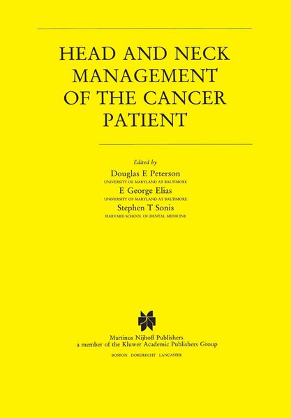 Produktbild: Head and Neck Management of the Cancer Patient