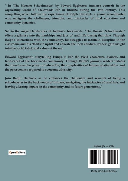 Produktbild: The Hoosier Schoolmaster