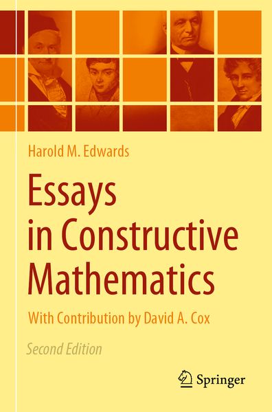Produktbild: Essays in Constructive Mathematics